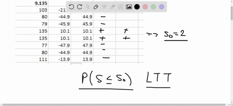 a-apply-the-sign-test-to-the-specified-exercise-b-compare-your-result-in-part-a-to-that-obtained-by-