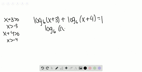 solve-each-logarithmic-equation-be-sure-to-reject-any-value-of-x-that-is-not-in-the-domain-of-the-22