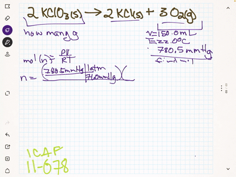 when-it-is-heated-potassium-chlorate-decomposes-to-potassium-chloride-and-oxygen-2-mathrmkclo_3s-r-2
