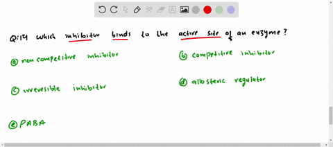 which-inhibitor-binds-to-the-active-site-of-an-enzyme-a-noncompetitive-inhibitor-b-competitive-inhib