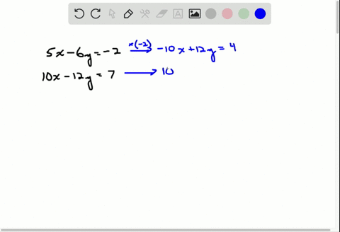 solve-each-system-using-the-elimination-method-beginaligned5-x-6-y-2-10-x-12-y-7endaligned