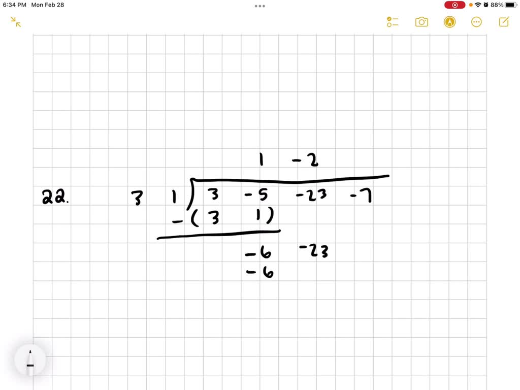 ⏩SOLVED:Perform the following divisions. 3 (1)/(3) ÷1 (2)/(3) | Numerade