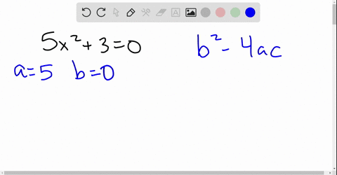 compute-the-discriminant-then-determine-the-number-and-type-of-solutions-for-the-given-equation-5-x2