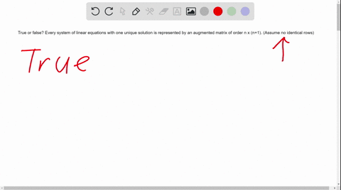 determine-whether-each-of-the-following-statements-is-true-or-false-every-system-of-linear-equations