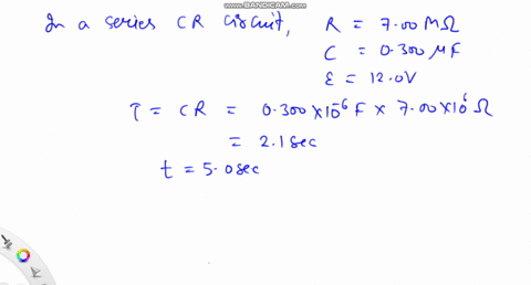 the-capacitor-in-fig-34-1-is-initially-uncharged-when-the-switch-is-closed-find-the-current-in-the-c