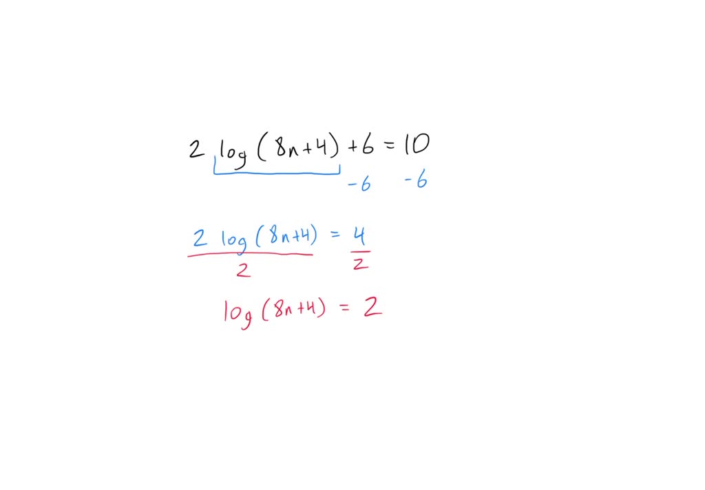 SOLVED: For the following exercises, use the definition of a logarithm ...