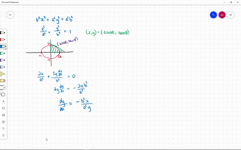 find-the-equation-of-the-line-that-is-tangent-to-the-ellipse-b2-x2a2-y2a2-b2-in-the-first-quadrant-a