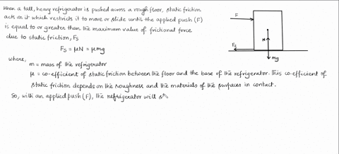 when-a-tall-heavy-refrigerator-is-pushed-across-a-rough-floor-what-factors-determine-whether-it-slid