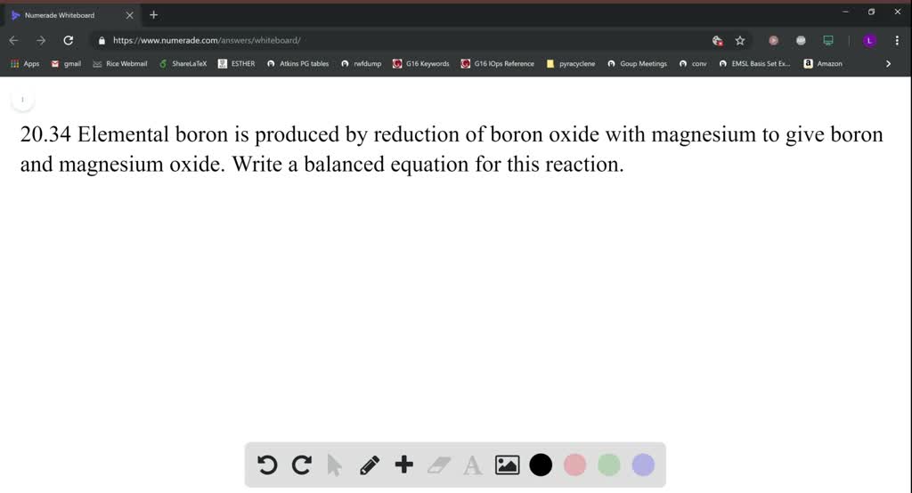 SOLVEDElemental boron is produced by reduction of boron oxide with