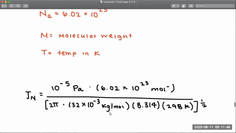 a-readily-oxidized-metal-surface-with-1015-metal-atoms-per-square-centimeter-is-exposed-to-molecular