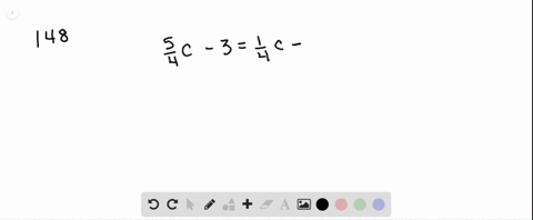 solve-the-equations-for-the-variable-frac54-c-3frac14-c-16