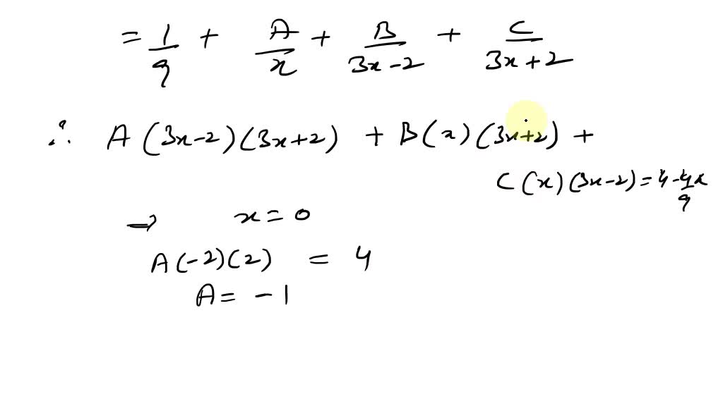 SOLVED:Find the partial fraction decomposition for each rational ...