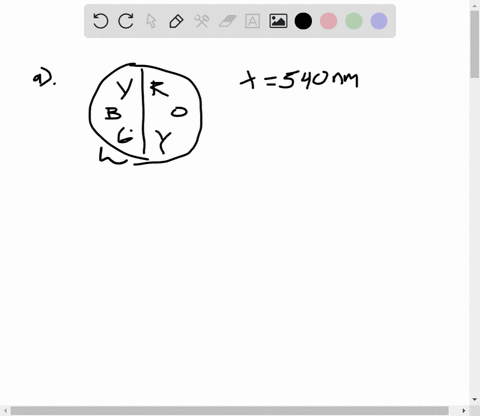 a-solution-of-a-complex-ion-absorbs-visible-light-at-a-wavelength-of-540-mathrmnm-a-what-is-the-co-3