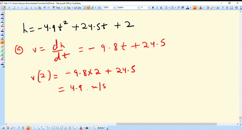 the-height-in-meters-of-a-projectile-shot-vertically-upward-from-a-point-2-mathrmm-above-ground-le-2