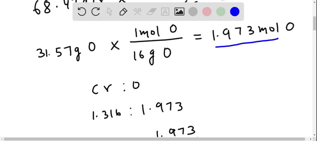 SOLVED:A sample of a chromium compound has a molar mass of 151.99 g ...