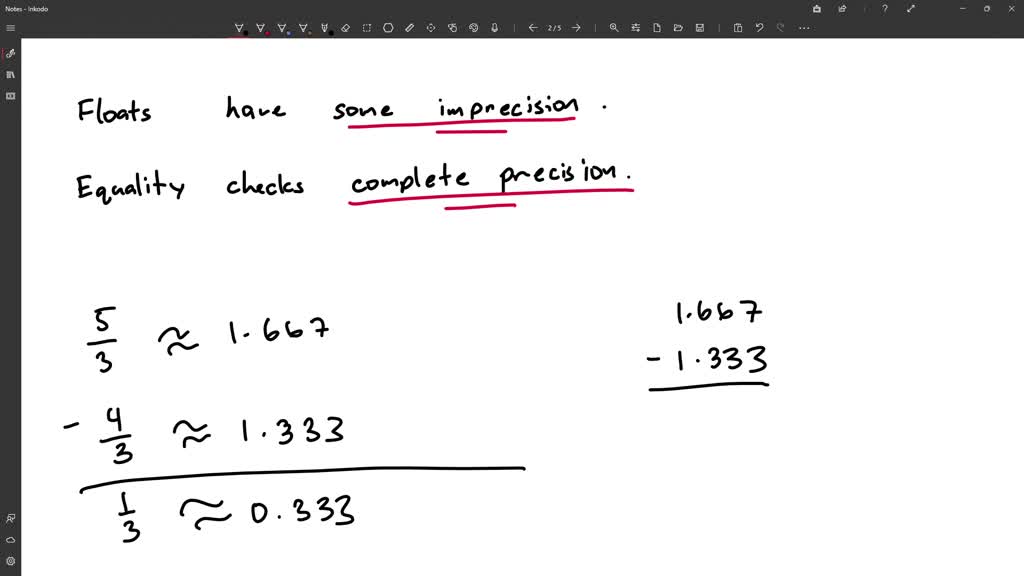 What is the difference between a float and an int type? | Numerade