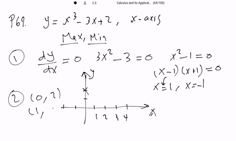 find-the-area-bounded-by-yx3-3-x2-the-x-axis-and-the-first-coordinates-of-the-relative-maximum-and-m