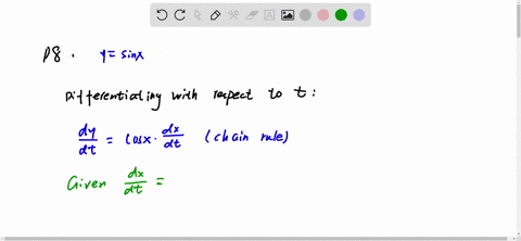 a-point-is-moving-along-the-graph-of-the-given-function-such-that-d-x-d-t-is-2-centimeters-per-se-12