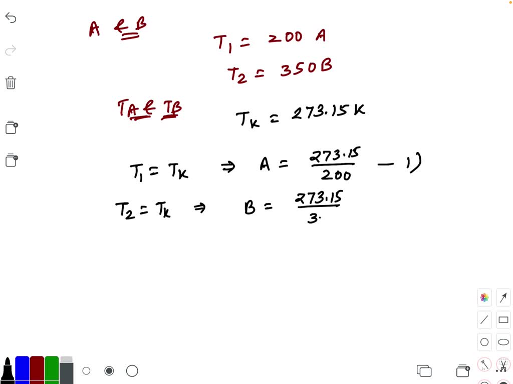 Two Absolute Scales A And B Have Triple