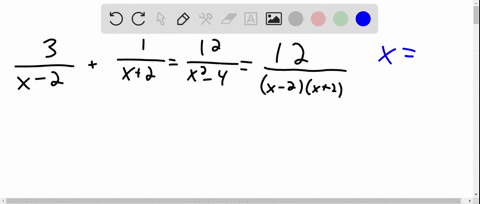 solve-each-equation-frac3x-2frac1x2frac12x2-4-2
