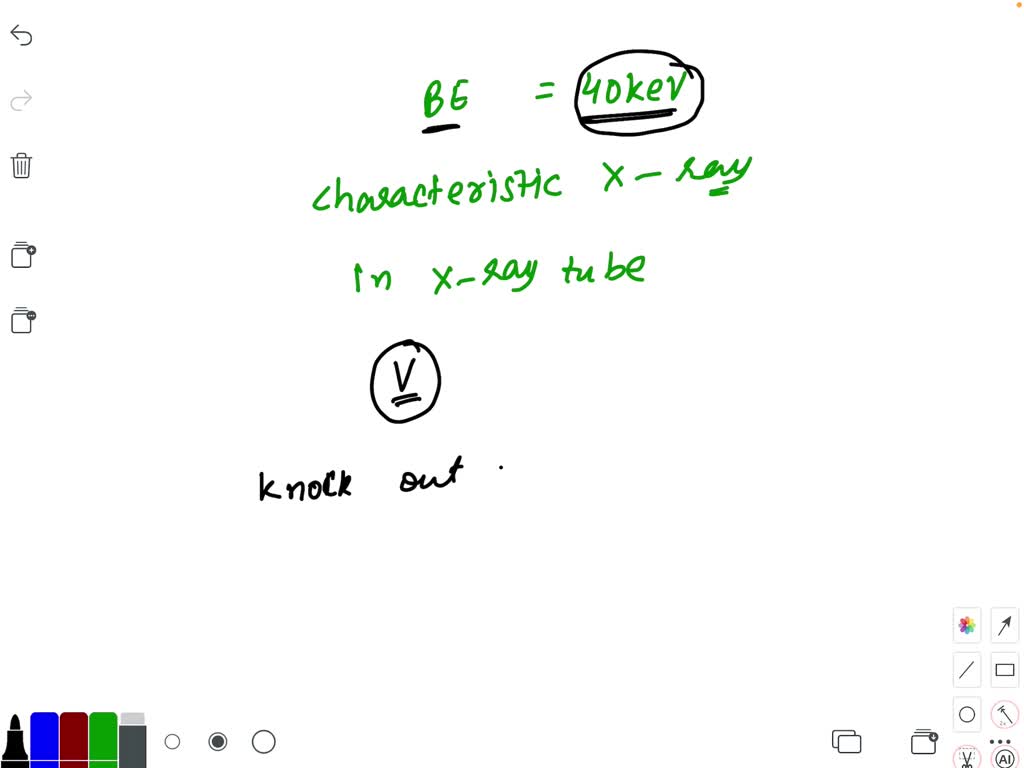 SOLVEDThe binding energy of the innermost electron in tungsten is 40 keV. To produce the