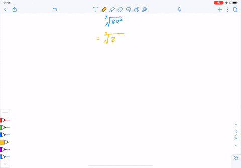 SOLVED:Write each expression in simplest radical form. If a radical ...