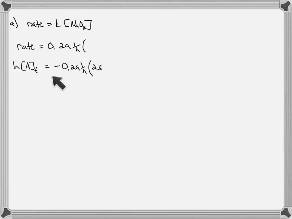 solved-using-the-rate-law-and-the-rate-constant-you-calculated-in