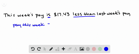 in-the-following-exercises-translate-into-an-equation-and-solve-rons-paycheck-this-week-was-1743-les