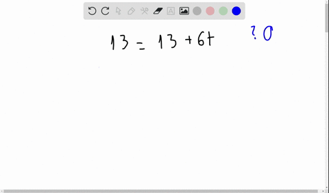 determine-whether-the-given-number-is-a-solution-to-the-equation-see-example-1-13136-t-quad-0