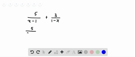 completely-simplify-each-expression-frac5x-1frac31-x