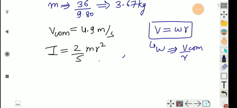 SOLVED:A uniform rod rotates in a horizontal plane about a vertical ...
