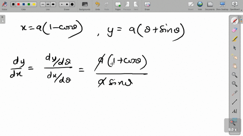 if-xa1-cos-theta-yathetasin-theta-prove-that-fracd2-yd-x2-frac1a-at-thetafracpi2-2