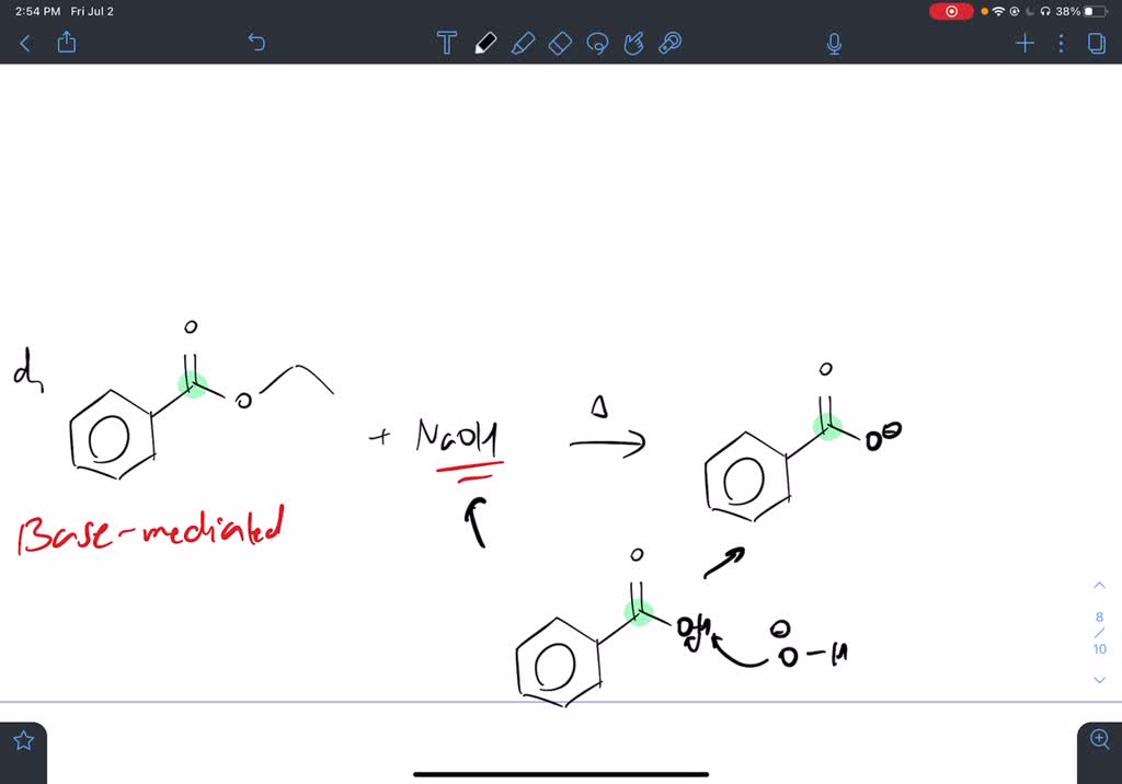 SOLVED Draw the condensed structural formulas of the products from the