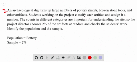 an-archaeological-dig-turns-up-large-numbers-of-pottery-shards-broken-stone-tools-and-other-artifact