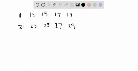 write prime numbers between 10 and 30