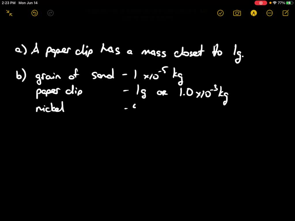 solved-a-which-of-the-following-items-have-a-mass-of-about-1-g-a