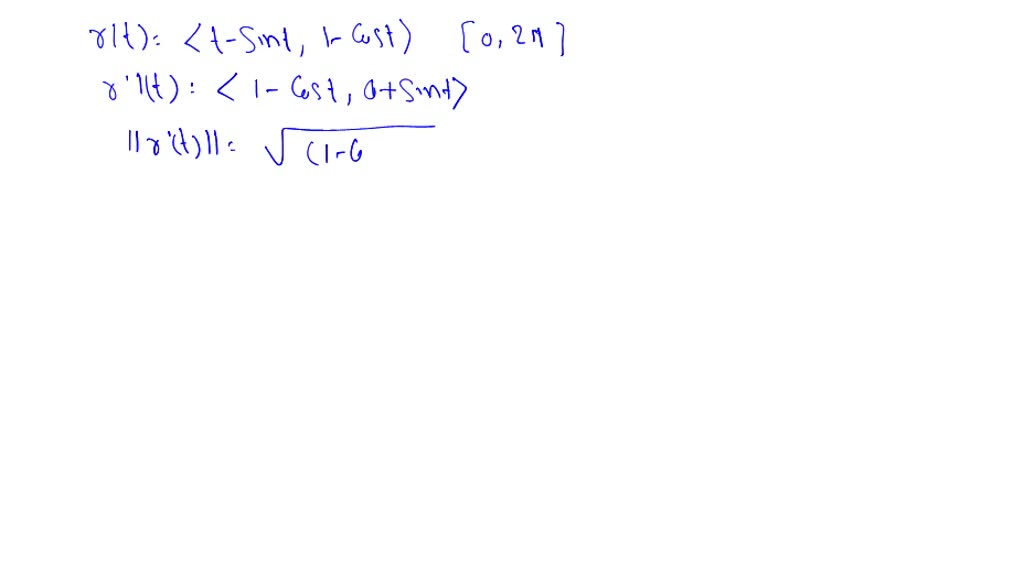 SOLVED:Find the arc length of the curves defined by the vector-valued ...