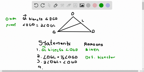 copy-and-complete-the-following-proofs-given-overrightarrowmathrmgl-bisects-mathrmogd-prove-angle-ma