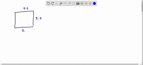 one-side-of-a-square-is-5-frac12-in-long-find-the-length-of-its-diagonal-give-the-exact-answer-and-t