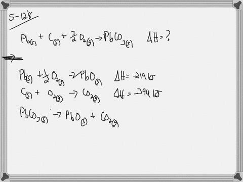 use-the-following-information-to-calculate-the-enthalpy-change-involved-in-the-complete-reaction-of-