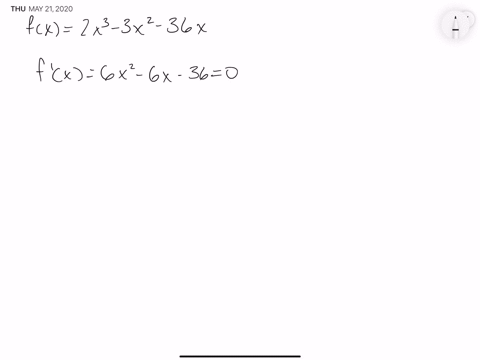 23-36-find-the-critical-numbers-of-the-function-fx2-x3-3-x2-36-x
