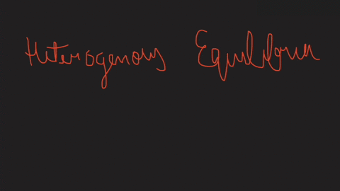 what-is-the-difference-between-a-heterogeneous-equilibrium-and-a-bomogeneous-equilibrium