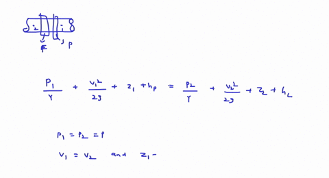 when-the-pump-shown-in-fig-mathrmp-888-adds-02-horsepower-to-the-flowing-water-the-pressures-indicat
