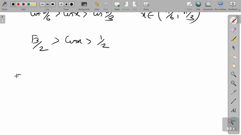 let-fxcos-x-x1x-fracpi6xfracpi3-the-range-of-fx-is-a-leftfracpi3left1fracpi3right-fracpi6left1fracpi