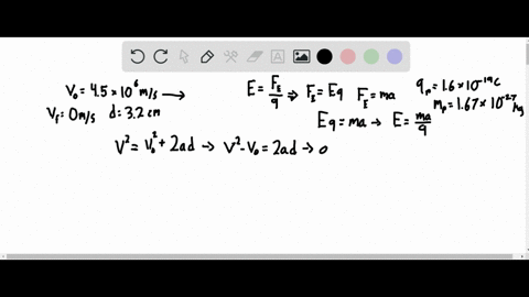 cp-a-proton-is-traveling-horizontally-to-the-right-at-450-times-106-mathrmm-mathrms-a-find-the-magni