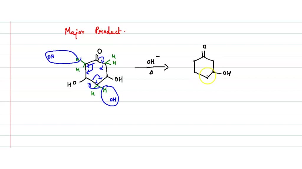 SOLVED:The Major Product Obtained In The Following Reaction Is (A) (B ...