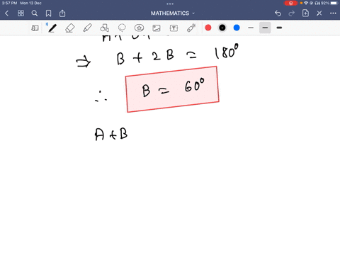 let-the-angles-a-b-c-of-a-triangle-a-b-c-be-in-ap-and-letb-csqrt3-sqrt2-find-the-angle-a