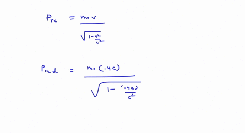 consider-a-particle-moving-with-a-speed-less-than-05-c-if-the-speed-of-the-particle-is-doubled-by--2