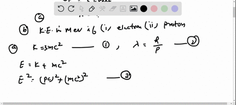 a-a-particle-with-mass-m-has-kinetic-energy-equal-to-three-times-its-rest-energy-what-is-the-de-brog