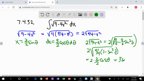trigonometric-substitutions-evaluate-the-following-integrals-int-sqrt9-4-x2-d-x